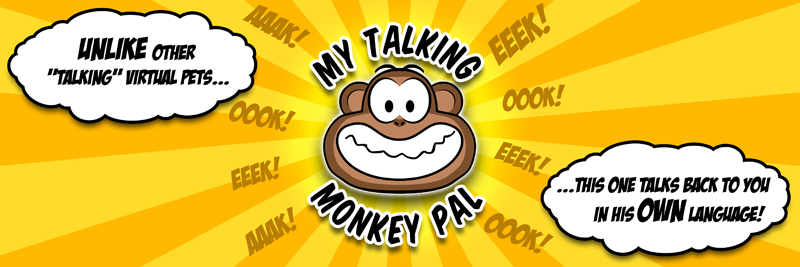 My Talking Monkey Pal Logo